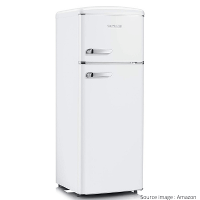 frigo combiné avec congélateur en haut