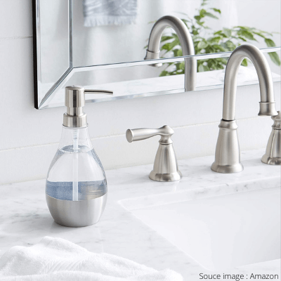 distributeur de savon liquide