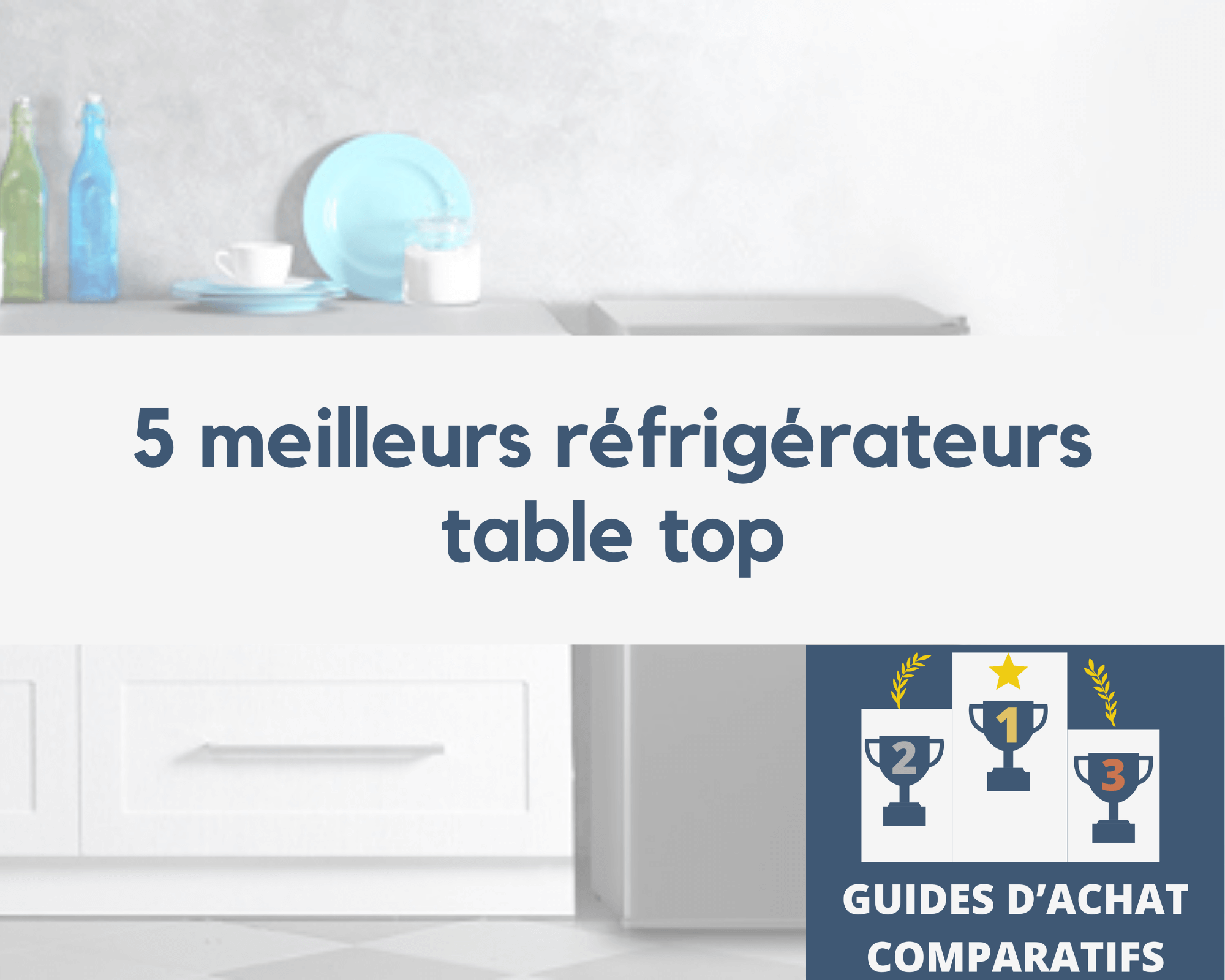 guide d'achat réfrigérateurs table top